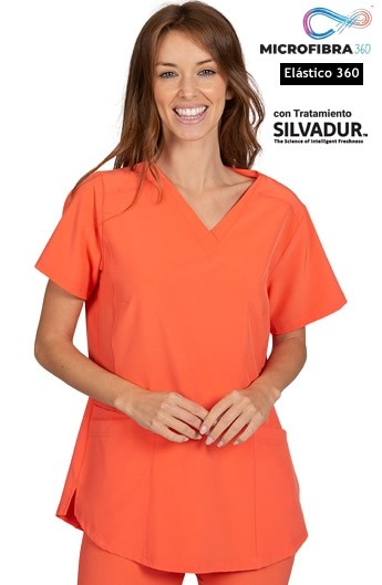 GIACCA M/C DONNA ELASTICO IN MICROFIBRA
