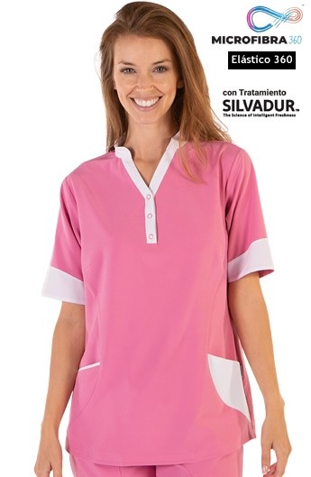 GIACCA  IN MICROFIBRA ELASTICA COMBINATA DONNA