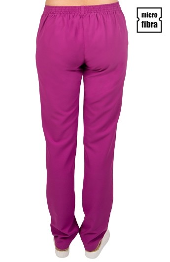  PANTALON MUJER MICROFIBRA GOMA MITAD CINTURA