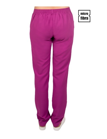  PANTALON MUJER MICROFIBRA GOMA MITAD CINTURA