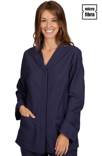 GIACCA DONNA IN MICROFIBRA BOTTONI NASCOSTI M/L