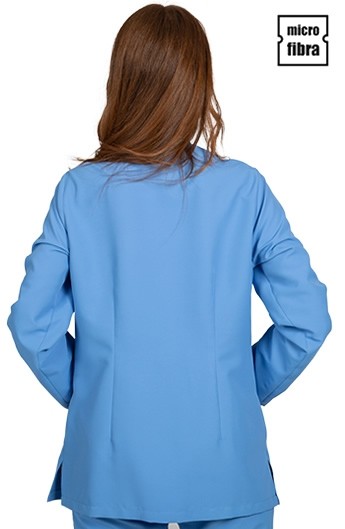 BLUSA MUJER MICROFIBRA BOTONERA OCULTA M/L