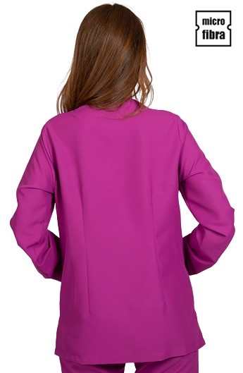 BLUSA MUJER MICROFIBRA BOTONERA OCULTA M/L