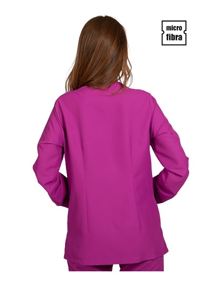 GIACCA DONNA IN MICROFIBRA BOTTONI NASCOSTI M/L