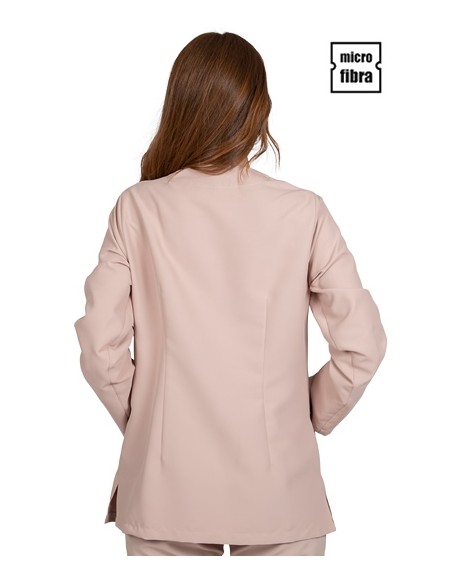 GIACCA DONNA IN MICROFIBRA BOTTONI NASCOSTI M/L