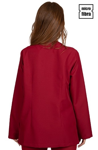 GIACCA DONNA IN MICROFIBRA BOTTONI NASCOSTI M/L