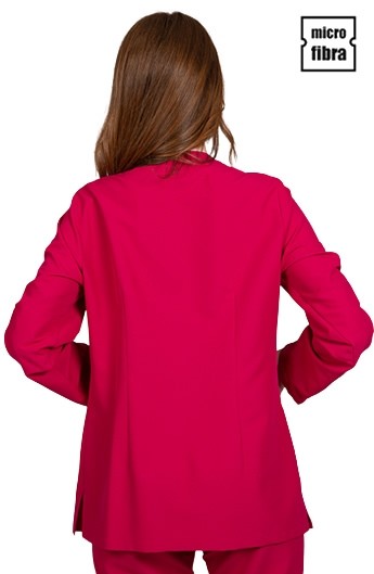BLUSA MUJER MICROFIBRA BOTONERA OCULTA M/L