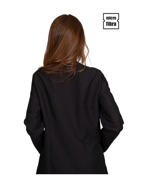 GIACCA DONNA IN MICROFIBRA BOTTONI NASCOSTI M/L