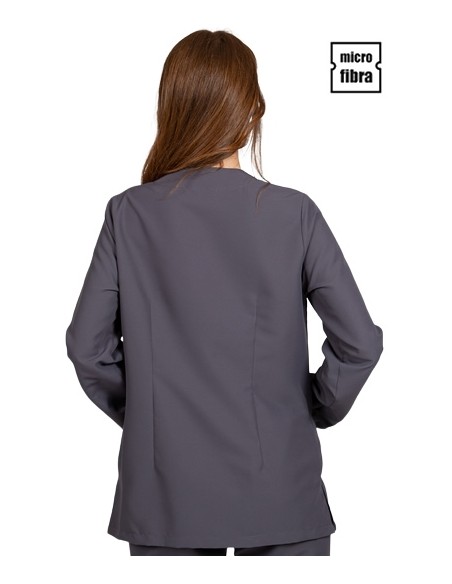 BLUSA MUJER MICROFIBRA BOTONERA OCULTA M/L