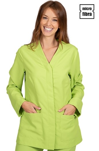 BLUSA MUJER MICROFIBRA BOTONERA OCULTA M/L