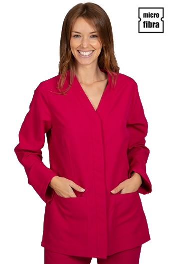 GIACCA DONNA IN MICROFIBRA BOTTONI NASCOSTI M/L