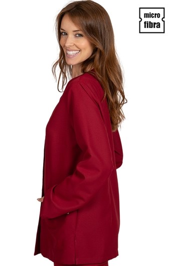 BLUSA MUJER MICROFIBRA BOTONERA OCULTA M/L