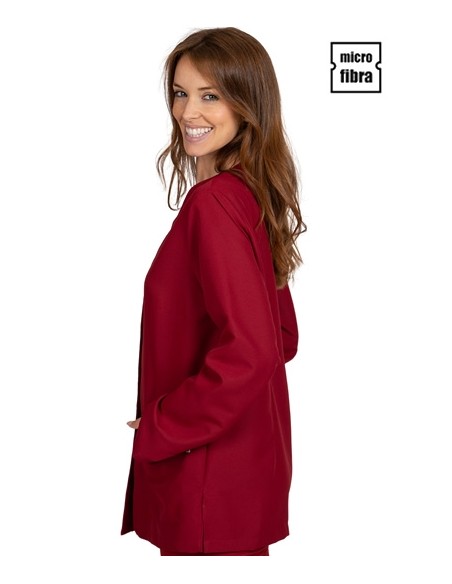 BLUSA MUJER MICROFIBRA BOTONERA OCULTA M/L