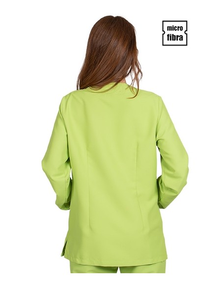GIACCA DONNA IN MICROFIBRA BOTTONI NASCOSTI M/L