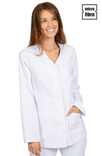 BLUSA MUJER MICROFIBRA BOTONERA OCULTA M/L
