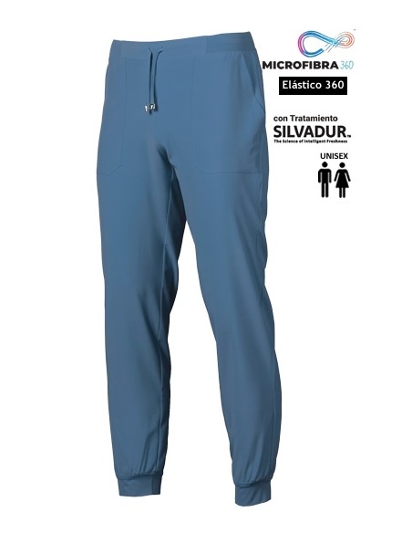PANTALONE IN MICROFIBRA ELASTICA UNISEX