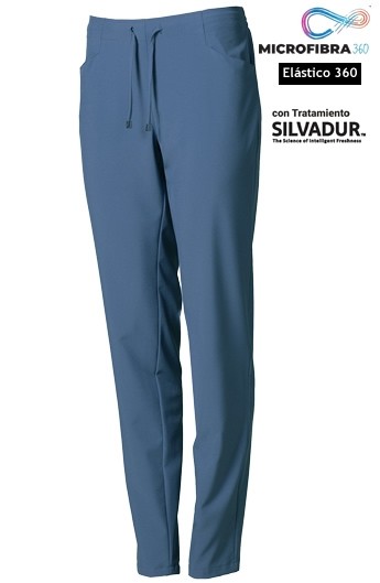 PANTALONI IN MICROFIBRA ELASTICA DONNA