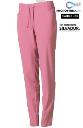 PANTALONI IN MICROFIBRA ELASTICA DONNA 2