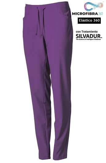 PANTALON MICROFIBRA ELASTICO MUJER