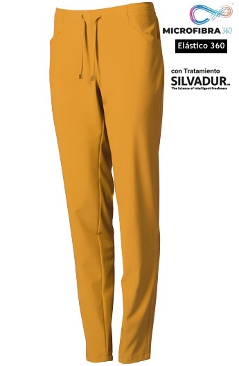 PANTALONI IN MICROFIBRA ELASTICA DONNA