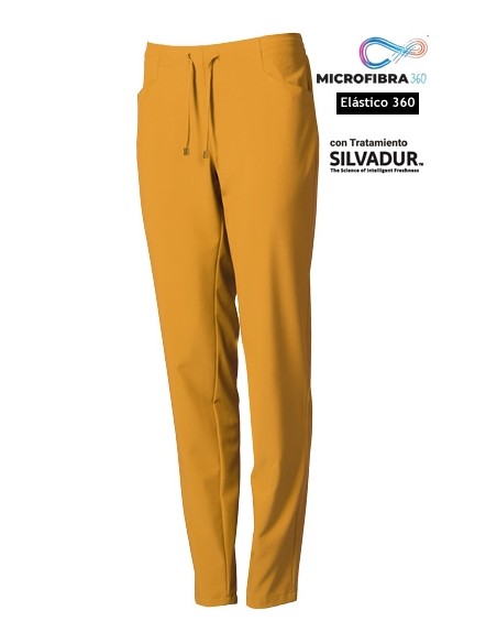 PANTALON MICROFIBRA ELASTICO MUJER