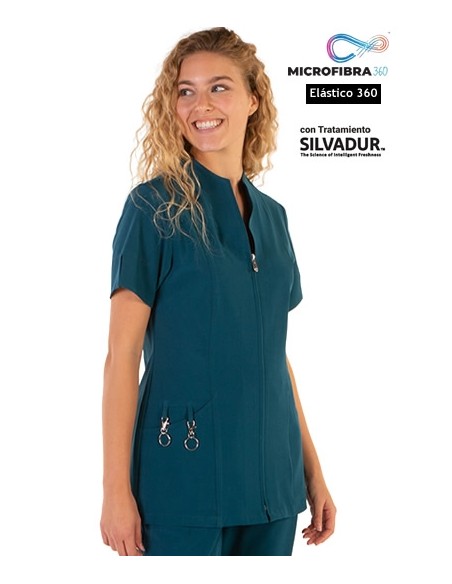 GIACCA CERNIERA MICROFIBRA ELASTICA DONNA