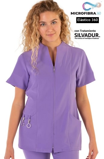 GIACCA CERNIERA MICROFIBRA ELASTICA DONNA