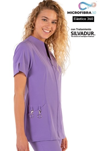 GIACCA CERNIERA MICROFIBRA ELASTICA DONNA