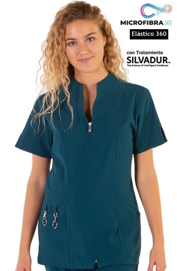 CASACA CREMALLERA MICROFIBRA ELASTICA MUJER