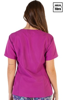 CASACA MICROFIBRA M/C MUJER FLORAL 2