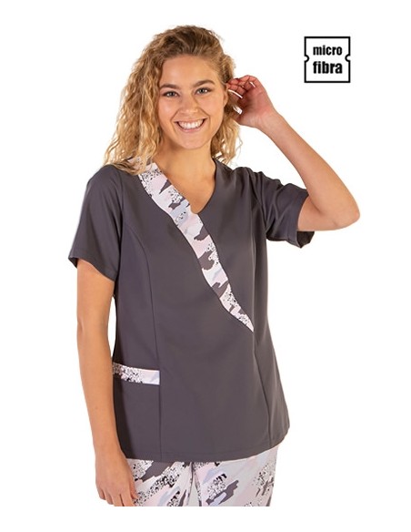 GIACCA MICROFIBRA M/C DONNA CAMOUFLAGE