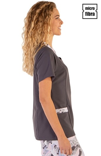 GIACCA MICROFIBRA M/C DONNA CAMOUFLAGE