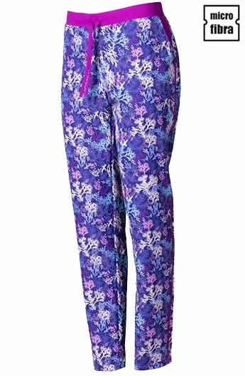 PANTALONI MICROFIBRA DONNA FLOREALE