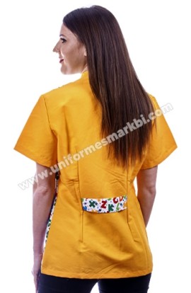 CHAQUETA ABECEDARIO AMARILLO 2