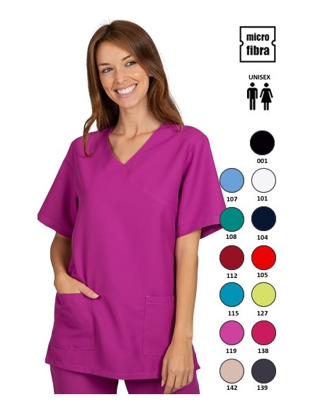 BLUSA UNISEX M/C MICROFIBRA 