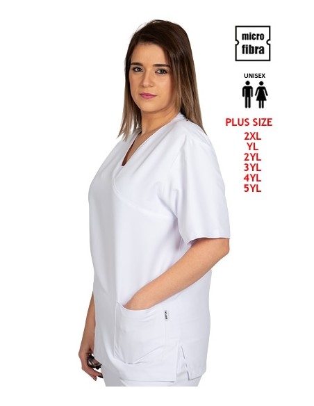 BLUSA MICROFIBRA TAGLIA EXTRA UNISEX M/C