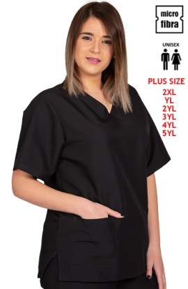 BLUSA MICROFIBRA TALLAS EXTRA UNISEX M/C 2