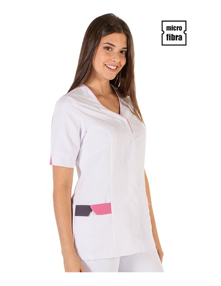 CASACA MICROFIBRA MUJER BOLSILLOS COLORES