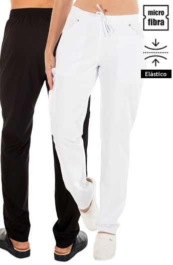 PANTALONI MICROFIBRA ELASTICI MULTITASCHE UNISEX