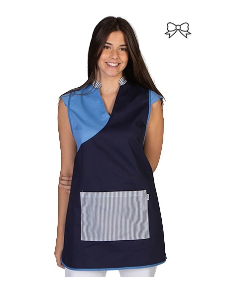 GREMBIULE COLLO MAO BLU NAVY