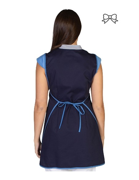 GREMBIULE COLLO MAO BLU NAVY