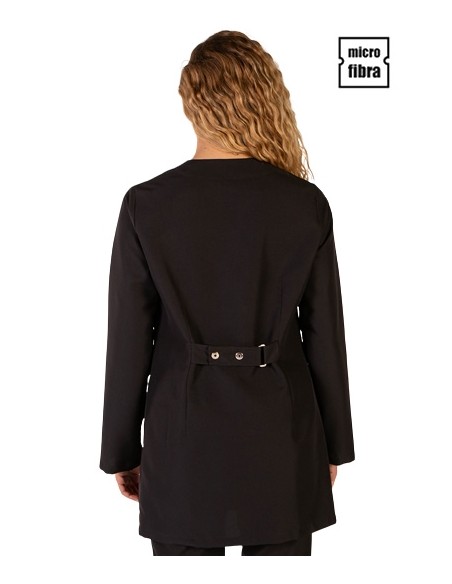 CAMICIA MICROFIBRA CHIUSURA CENTRALE DONNA M/L