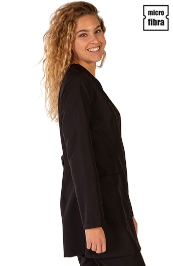CAMICIA MICROFIBRA CHIUSURA CENTRALE DONNA M/L