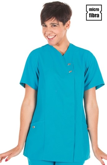CASACCA DONNA MICROFIBRA STAFFE IN METALLO M/C