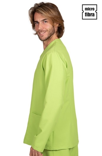 GIACCA MICROFIBRA CON BOTTONI IN METALLO UOMO M/L