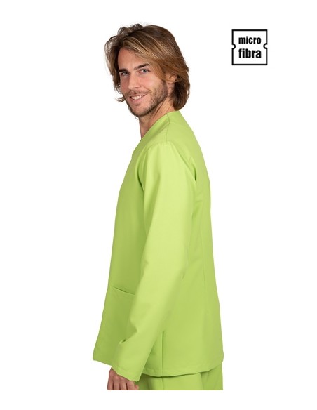 CASACA MICROFIBRA BOTONES METALICOS HOMBRE M/L