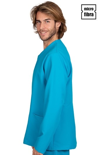 GIACCA MICROFIBRA CON BOTTONI IN METALLO UOMO M/L