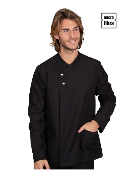 CASACA MICROFIBRA BOTONES METALICOS HOMBRE M/L