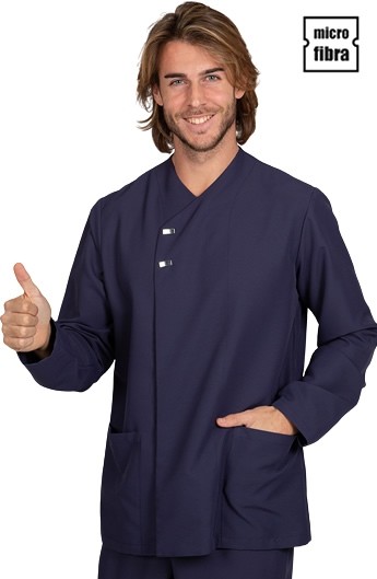 CASACA MICROFIBRA BOTONES METALICOS HOMBRE M/L