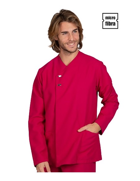 CASACA MICROFIBRA BOTONES METALICOS HOMBRE M/L
